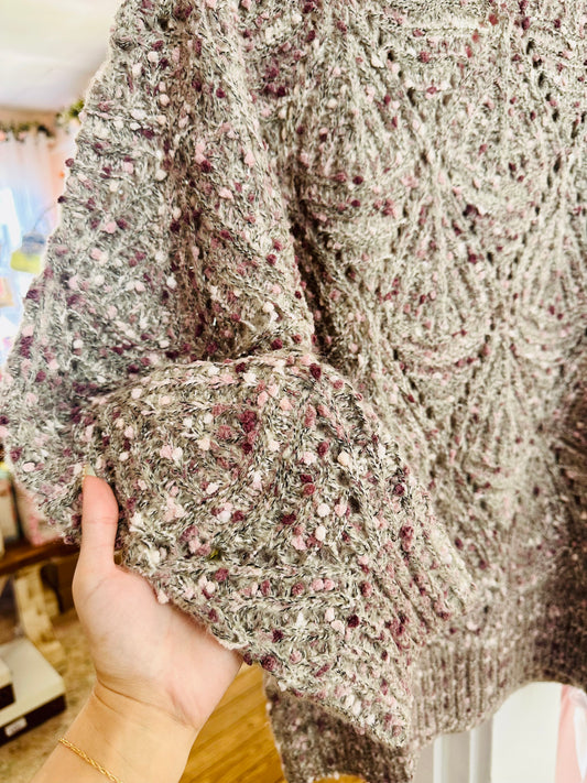 Colorfully Speckled Sweater