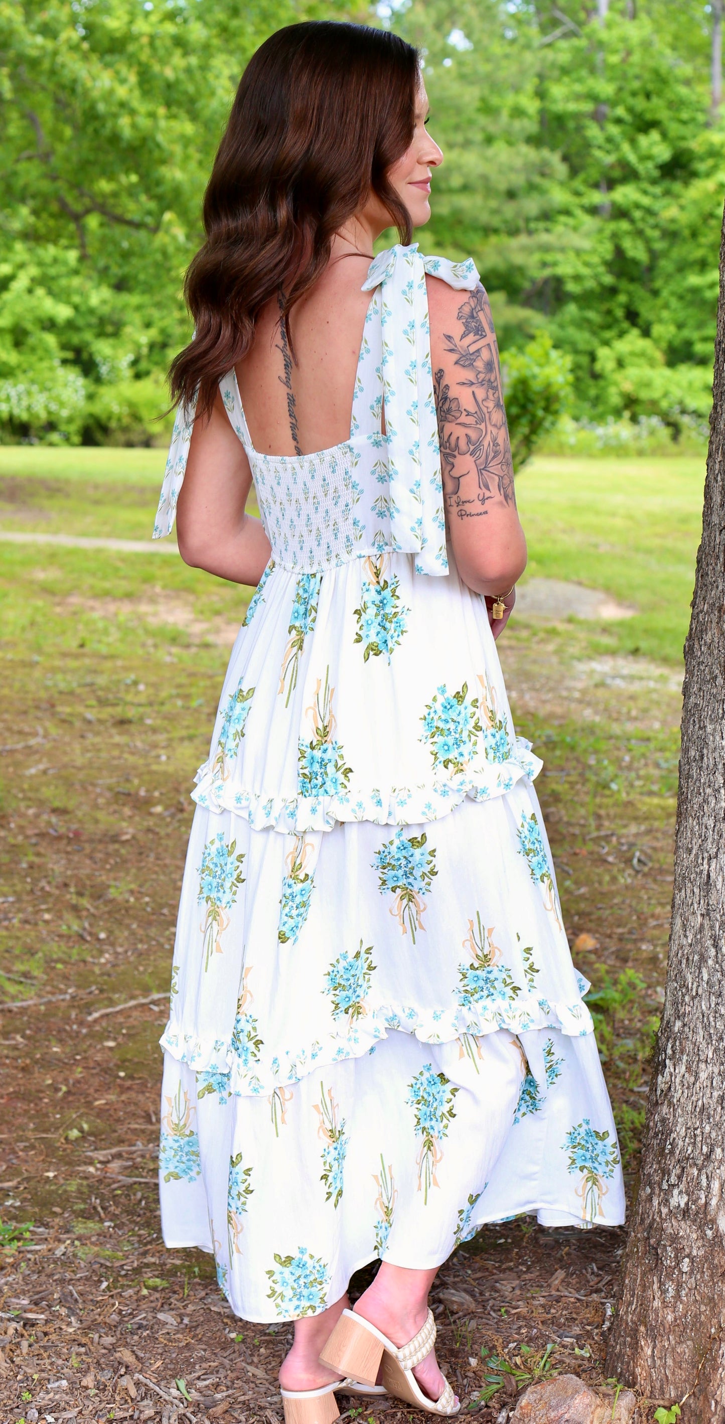 Empire Tiered Dress