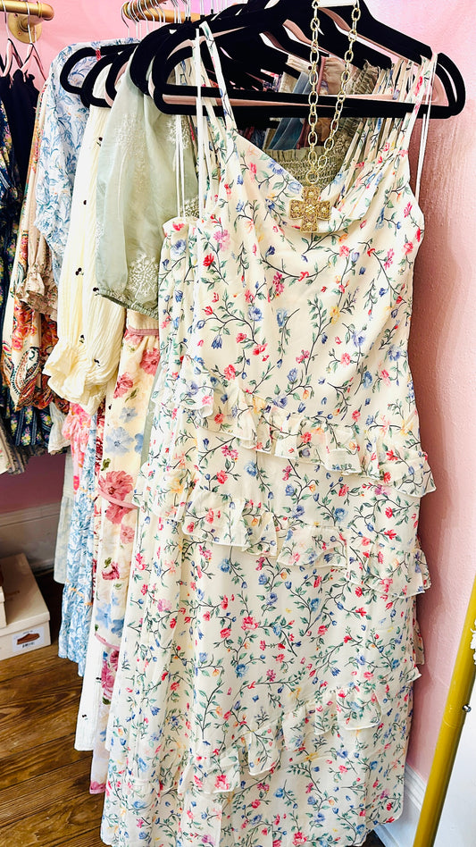 Floral Fantasy Maxi Dress