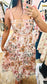 Crochet Lace Floral Maxi Dress