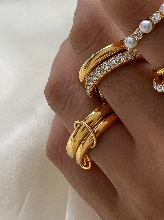 Double Stack Band Ring