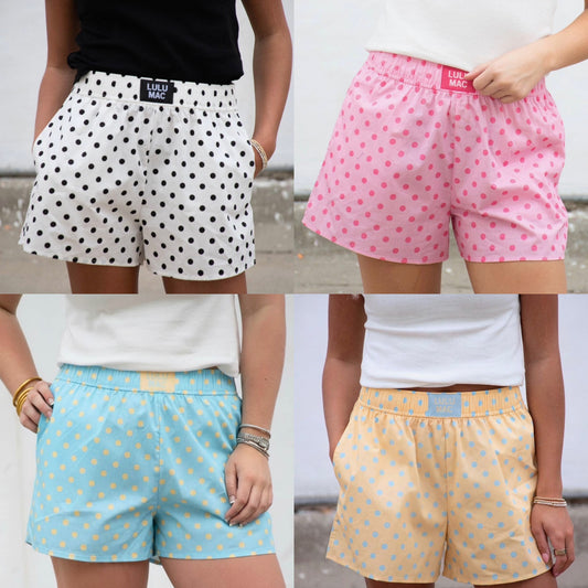 Lulu Mac Polka Dot Boxer Short