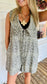 Oversized Leopard Print Romper