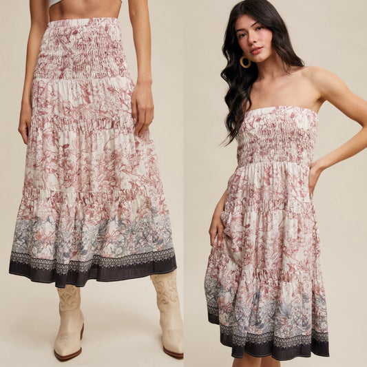 Convertible Maxi Skirt & Tube Dress