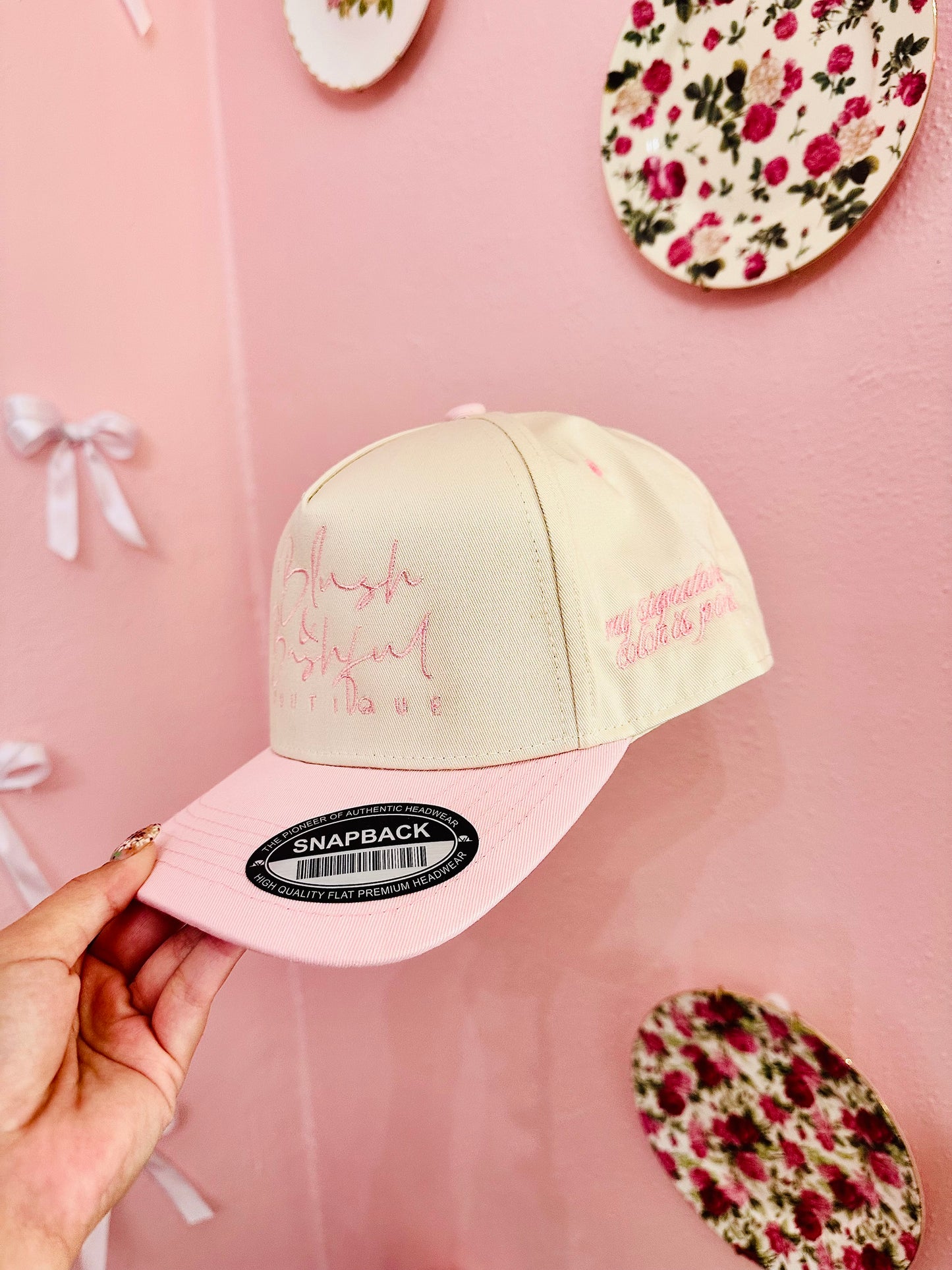 Blush & Bashful Boutique Trucker Hat