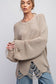 Distressed Knitted Sweater