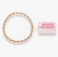 Beaded Blondes- Katy Gold Bracelet