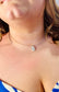 Silver Pleated Necklace
