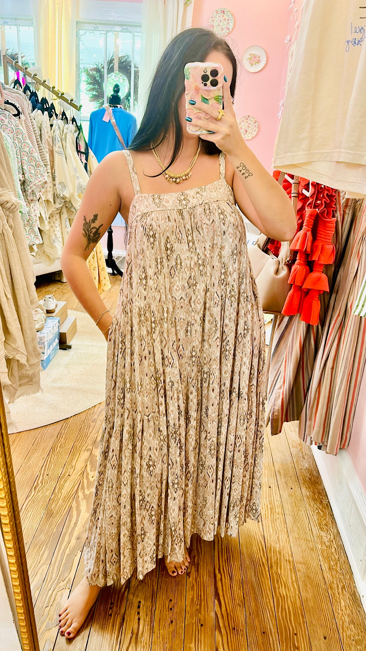 Aztec Maxi Dress