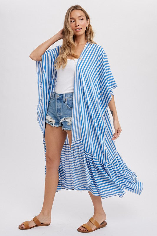 Stripe Maxi Duster