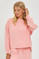 RISEN Oversized Step Hem Sweatshirt