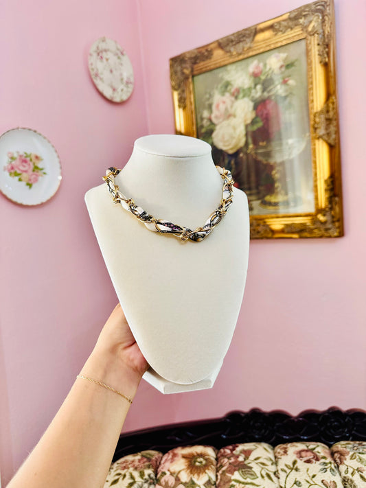 Scarf & Chain Necklace