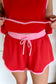 Mineral Wash Pink & Red Set