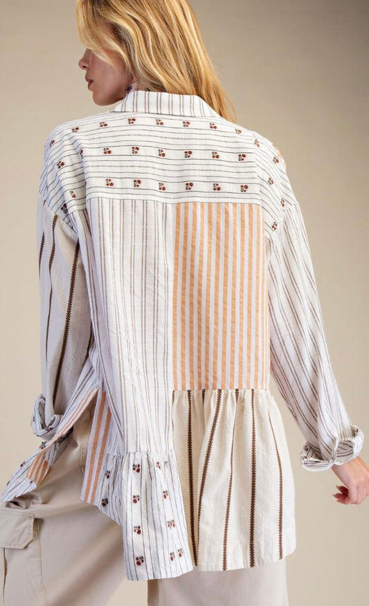 Styled & Stitched Button Up