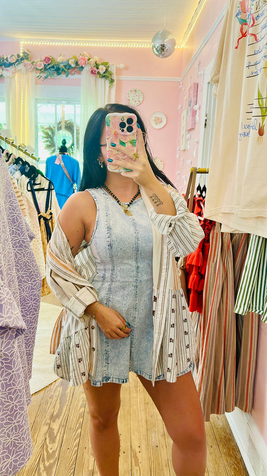 The Denim Dream Romper