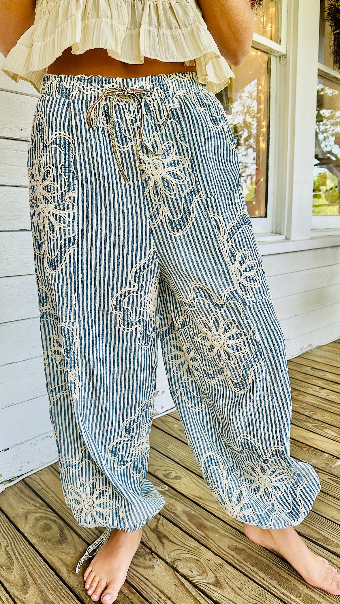 Breezy Bay Stripe Pants