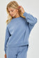 RISEN Oversized Step Hem Sweatshirt