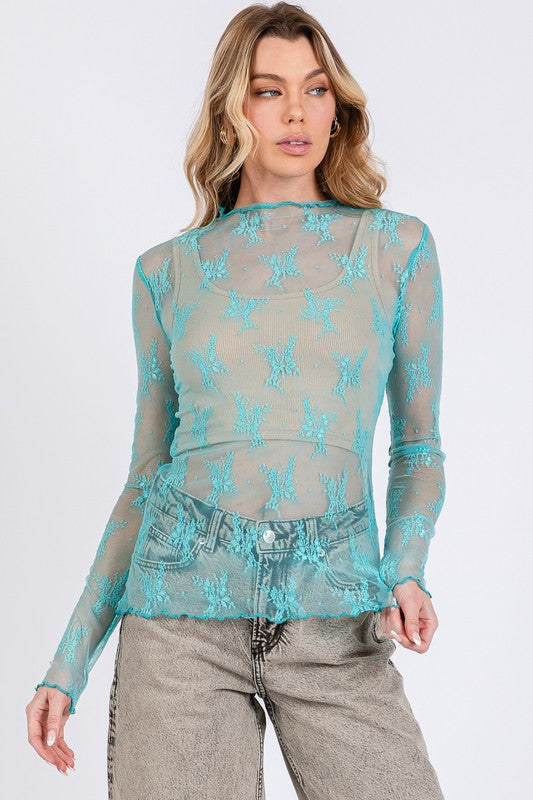 Underneath Lace Top