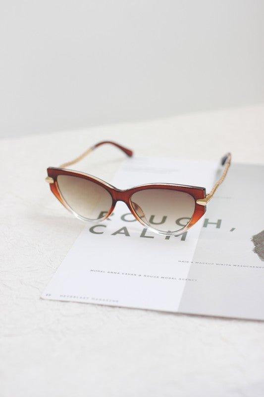 Burgundy Sunglasses