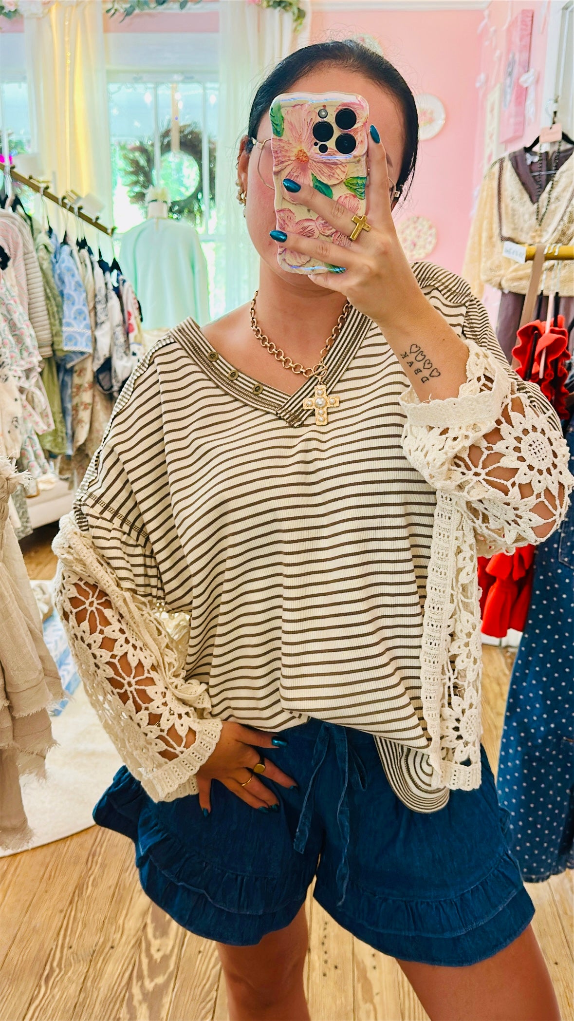 The Hadley Flutter Sleeve Top