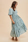 Cotton Floral Maxi Dress