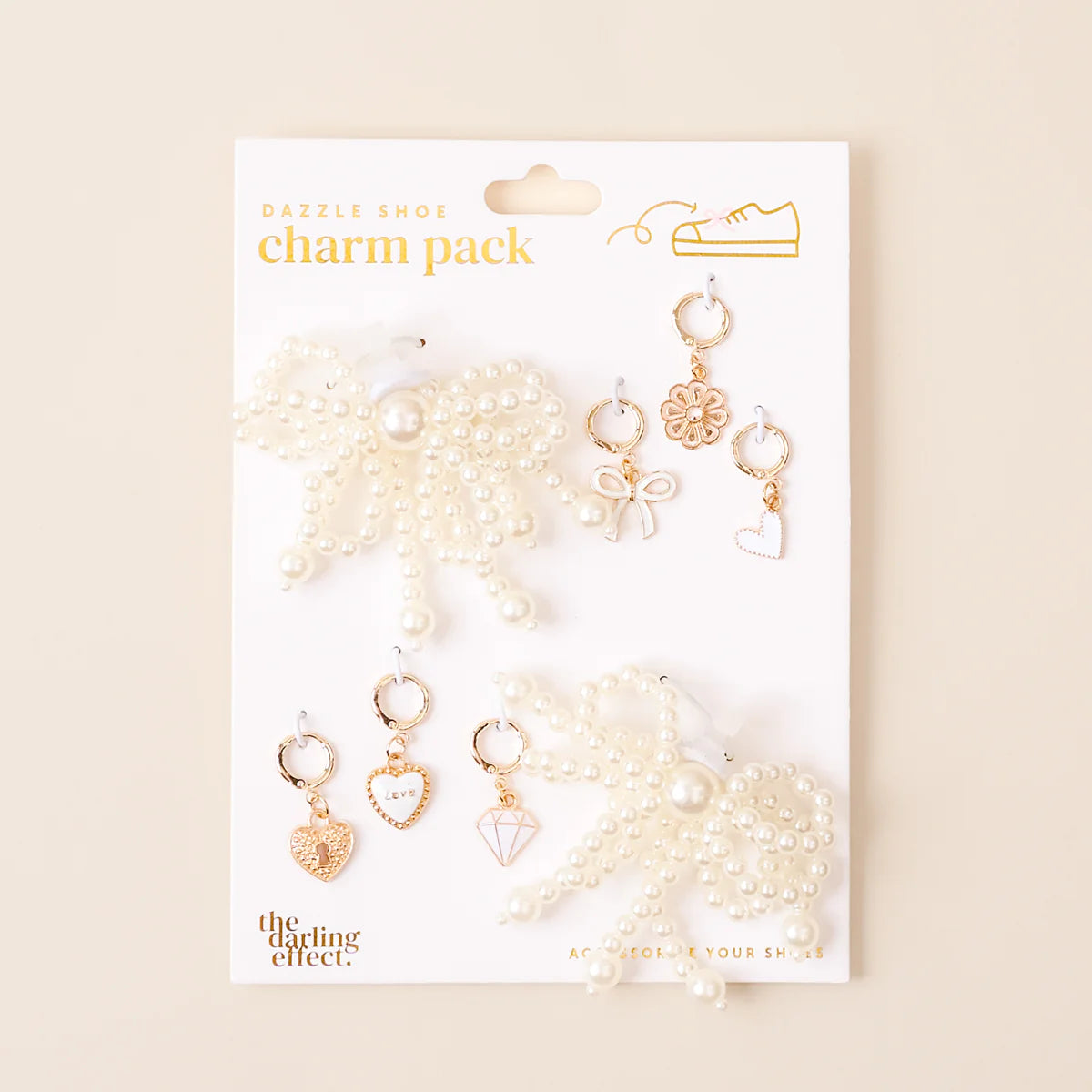 The Darling Effect- Dazzle Shoe Charm Pack