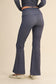 Polka Dot Foldover Flare Pants