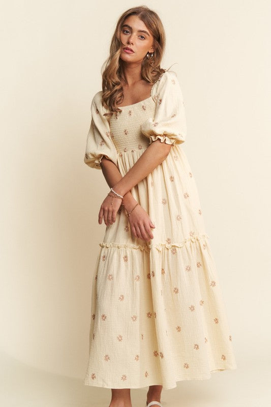 Field of Flowers Maxi Dress