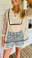 Canyon Lace Peasant Blouse