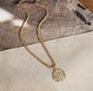 Framed Coin Necklace