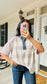 Bluebell Stripe Button-Up