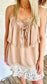 Delicate Lace Tiered Camisole