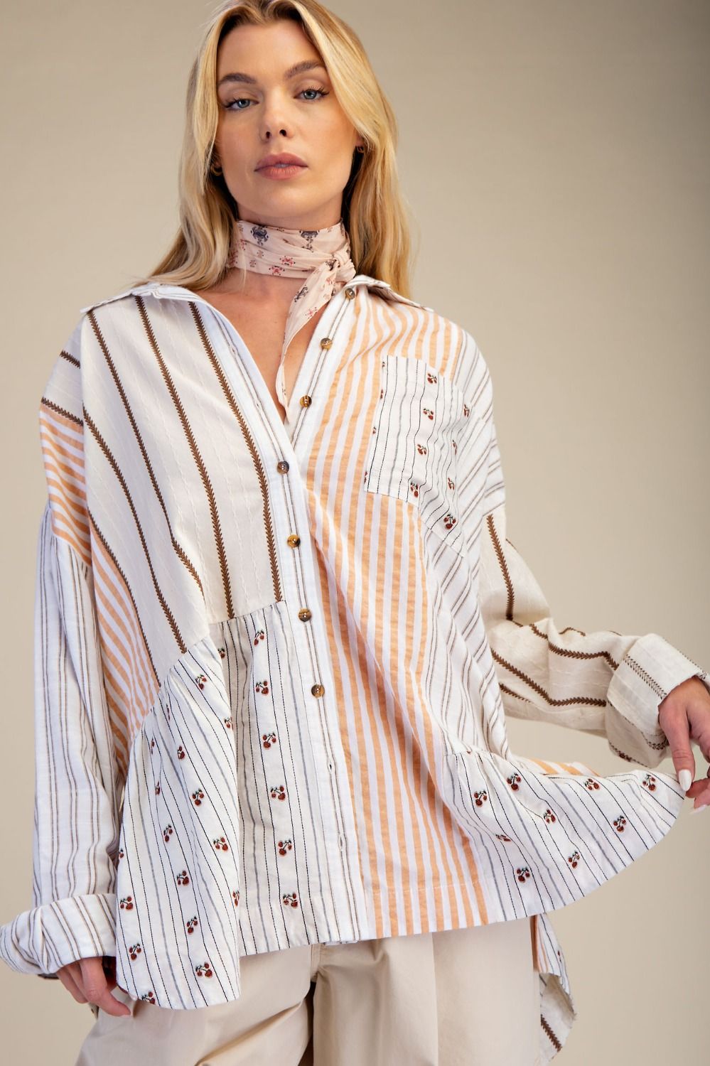 Styled & Stitched Button Up