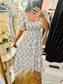 Cotton Floral Maxi Dress
