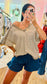 The Hadley Flutter Sleeve Top