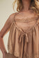 Delicate Lace Tiered Camisole