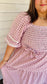 PLUS- Sugar & Sky Midi Dress