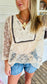 Canyon Lace Peasant Blouse