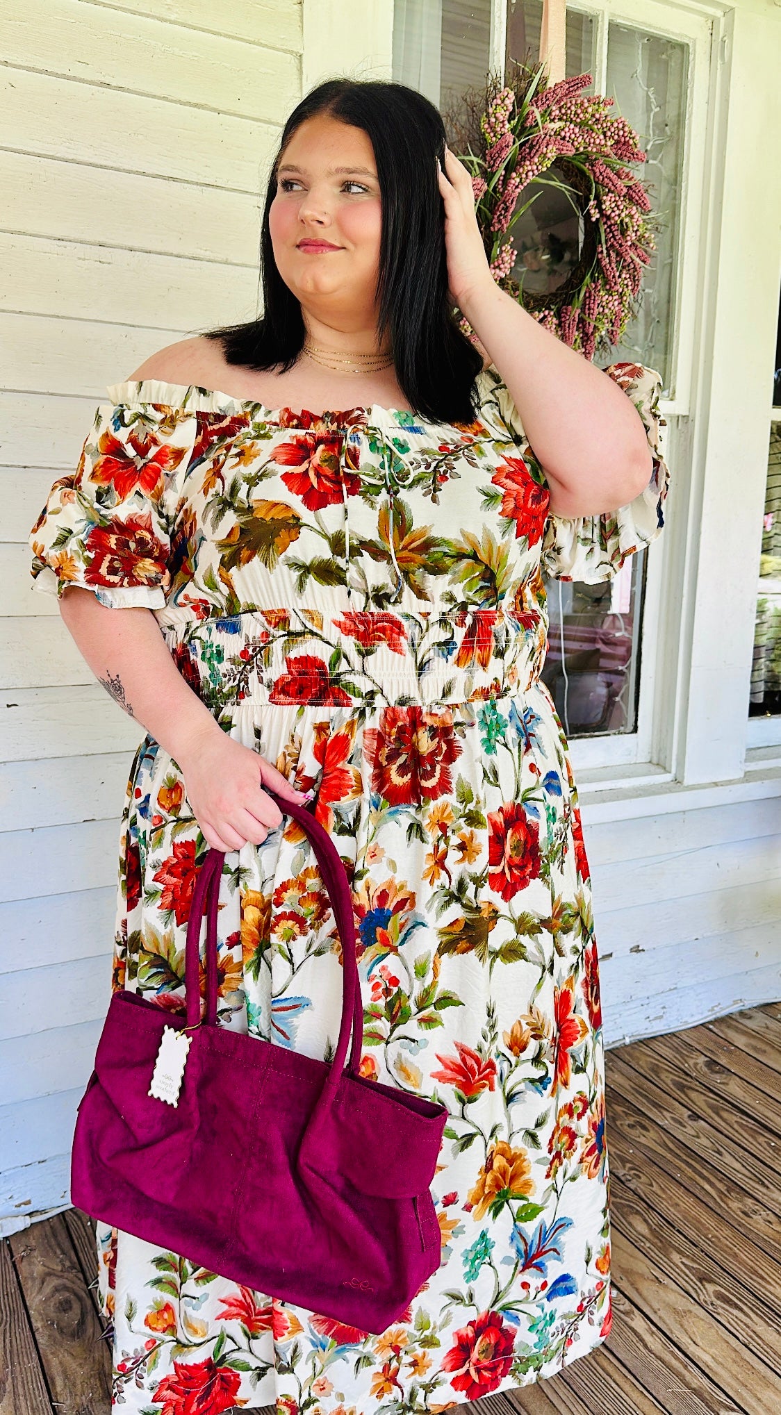 PLUS-Blooming Beauty Dress