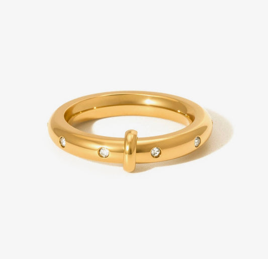 Diamond Studded Ring