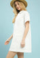 Short Sleeve Shift Dress