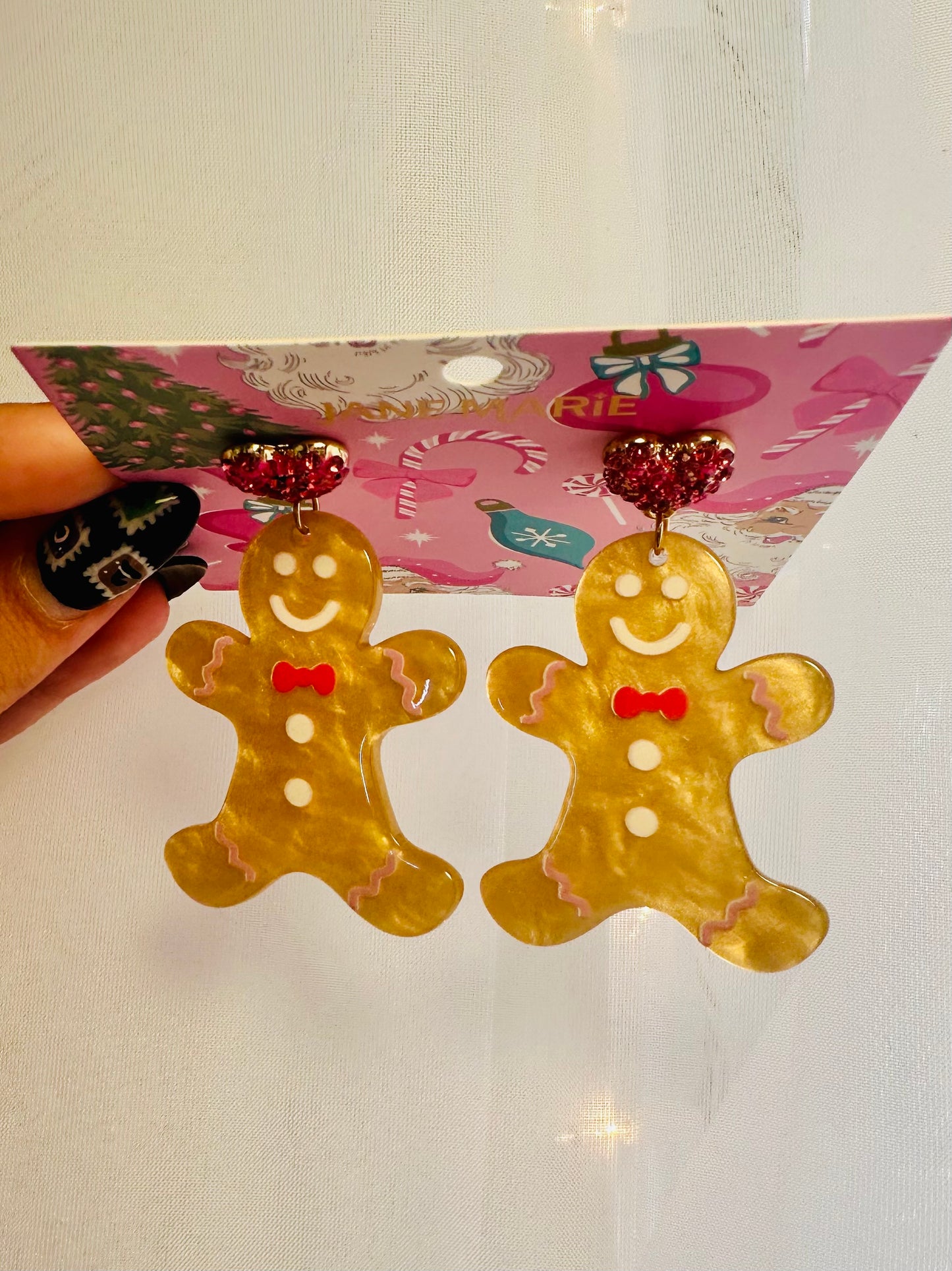 Jane Marie Gingerbread Earrings