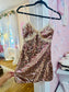 Champagne Sequin Mini Dress