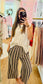Linen Frayed Top