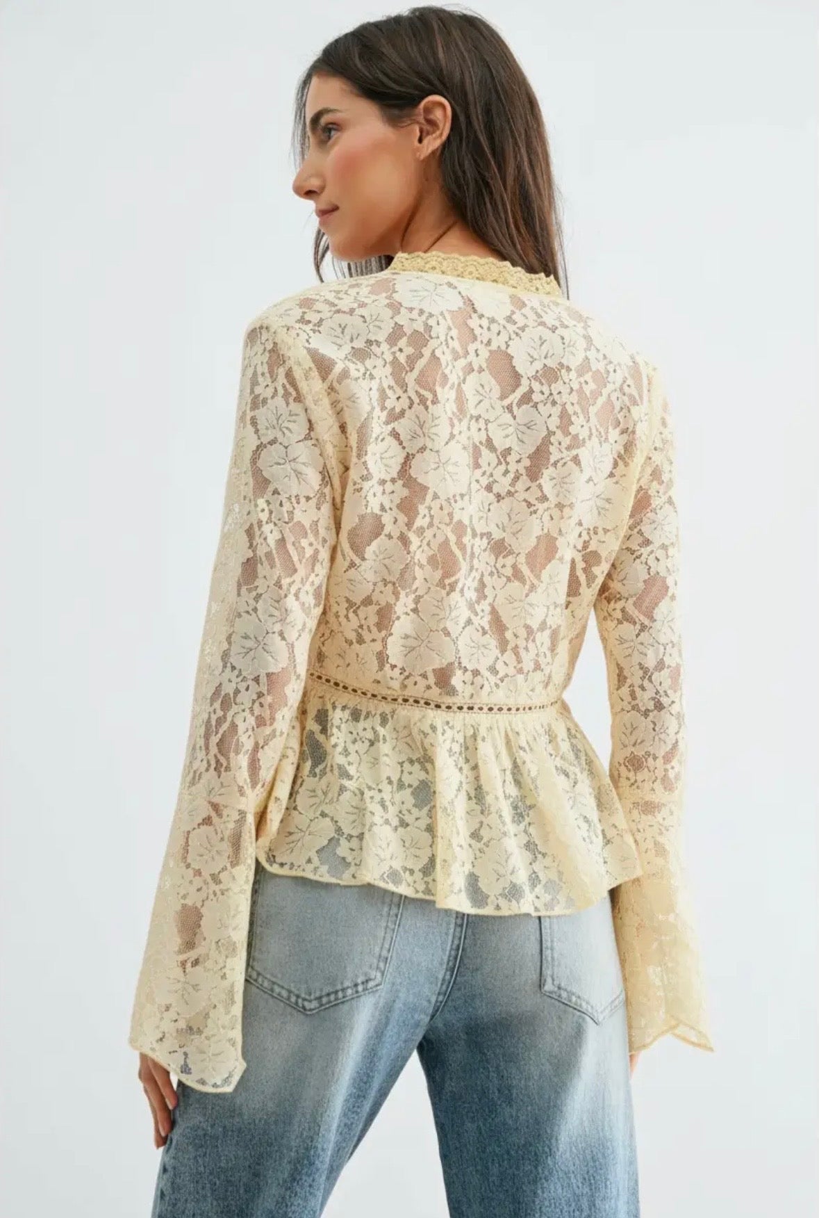 Gracefully Yours Lace Top