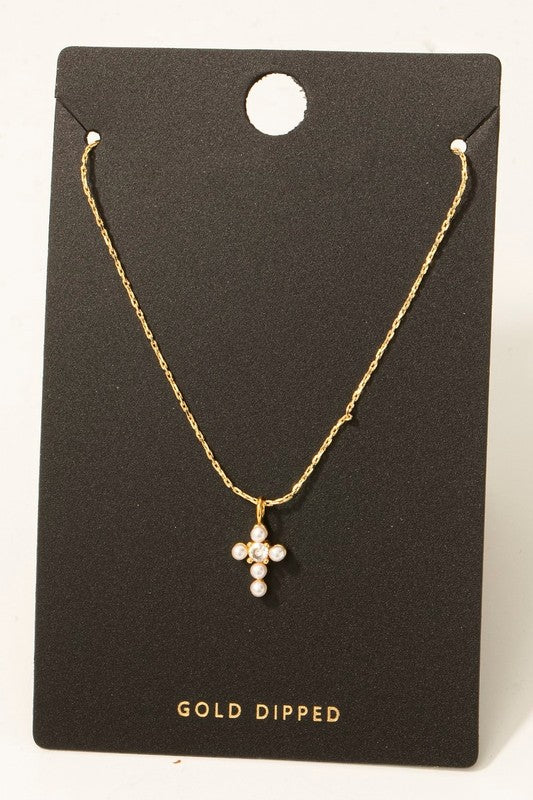 Classy Cross Necklace