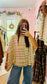 Geometric Print Blouse