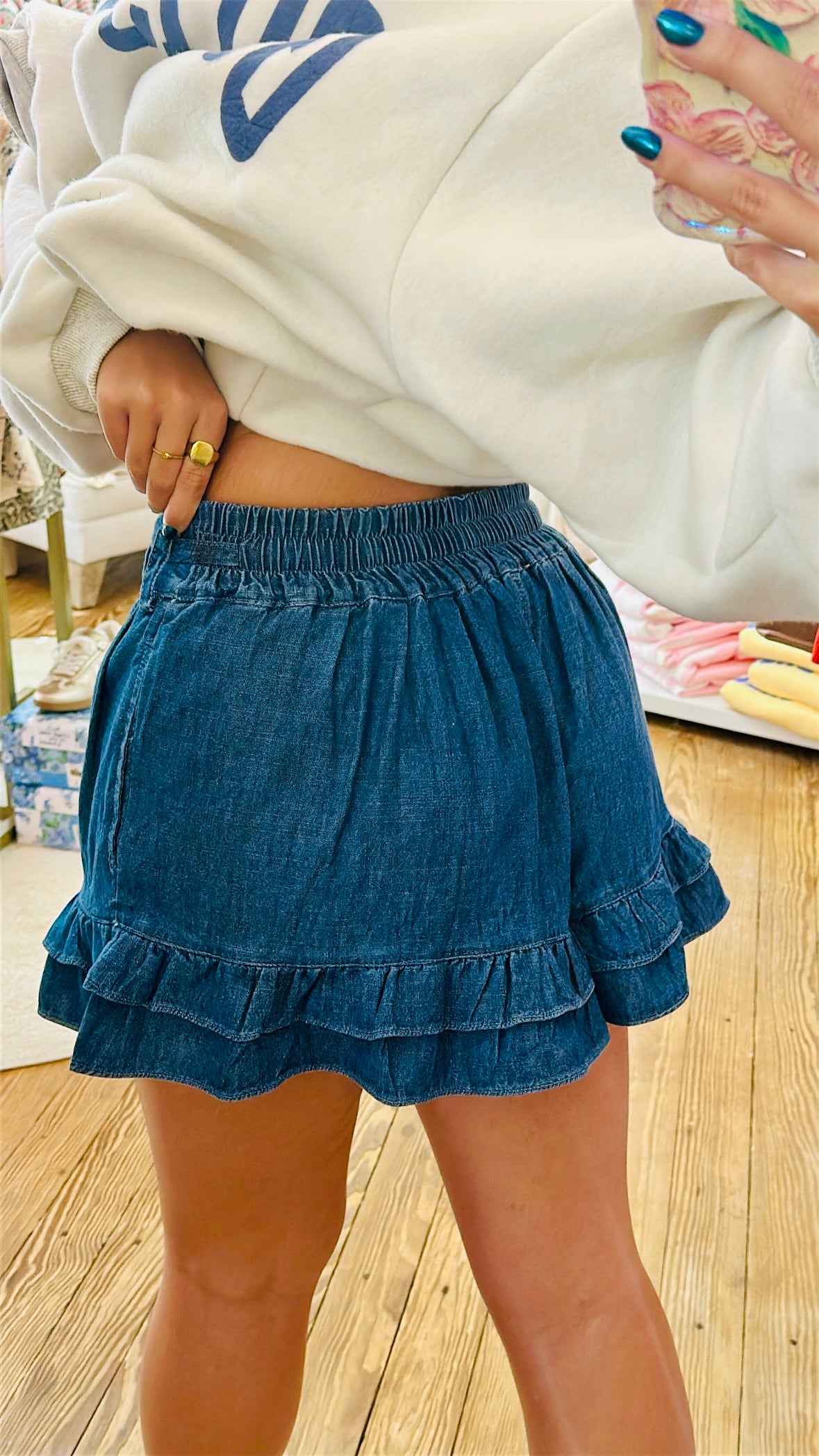 Ruffle & Roam Shorts