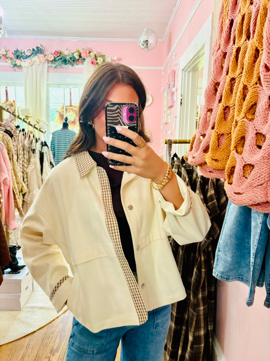 Gingham Jacket