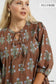 PLUS-Brown Mix Top